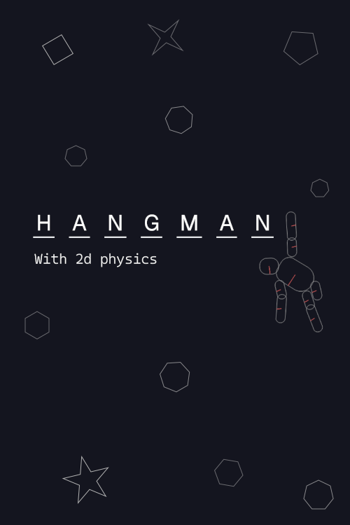 Image for "Hangman with 2d physics"